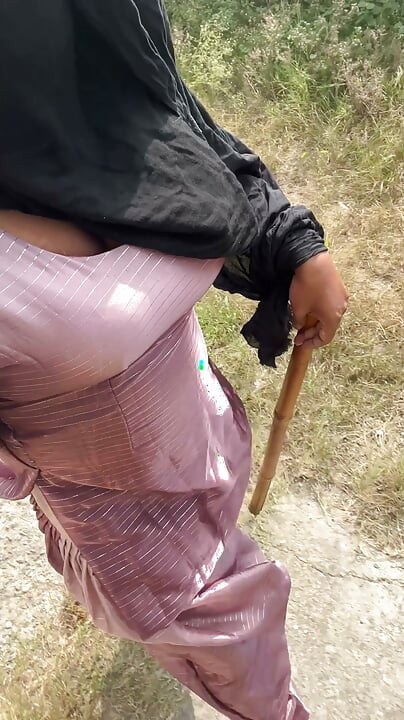 shiny silky satin suit salwar cross dresser indian bhabhi big tits