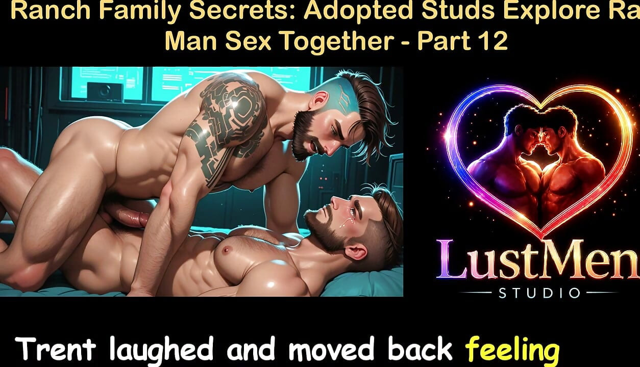 English Audio Gay Sex Story - Ranch Family Secrets Adopted Studs Explore Raw Man Sex Together - Part 12