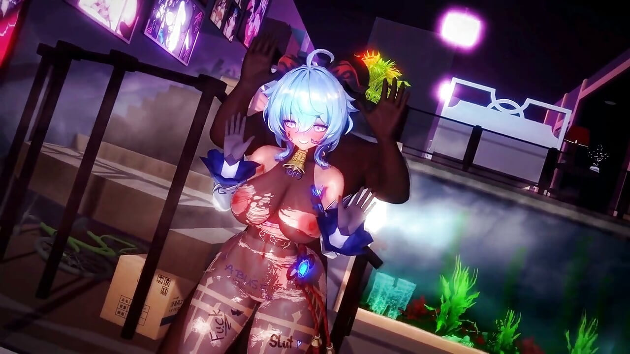 Genshin Impact - Ganyu Ntr, salope, sexe - animations hentai en 3D