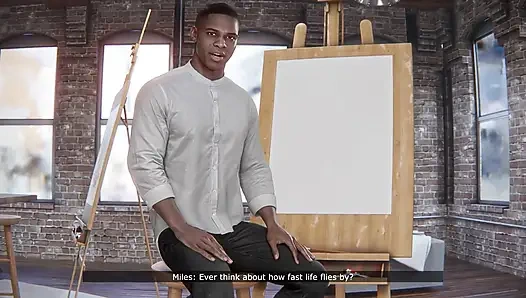 Versaute ehefrau betrügt ihren ehemann mit BBC-lehrer (realistisches 3D sexspiel)