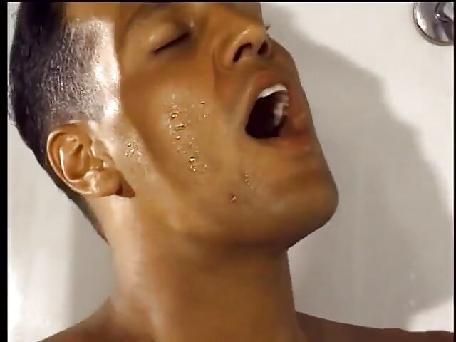 Two guys in the bathroom having sex and taking it in the ass