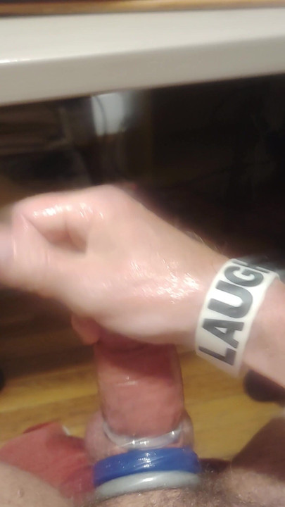 Hard cock reeling