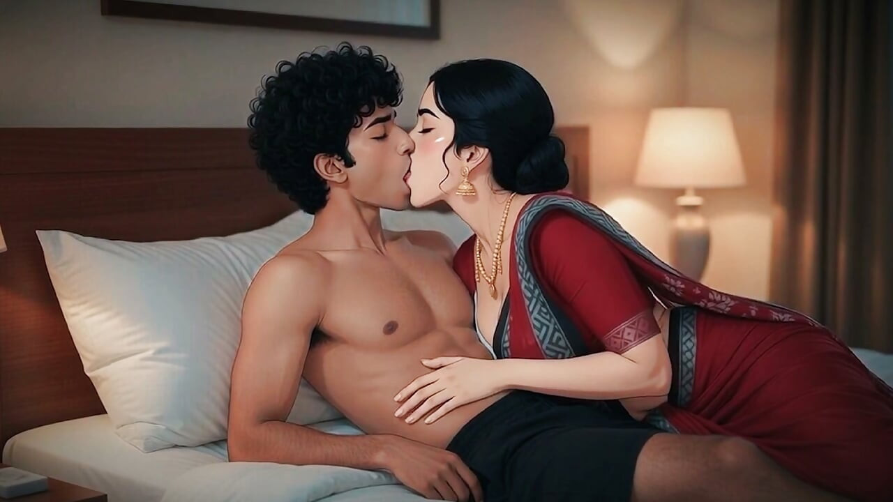 युवक धोखा देता है और अपनी सेक्सी चाची को चोदता है
