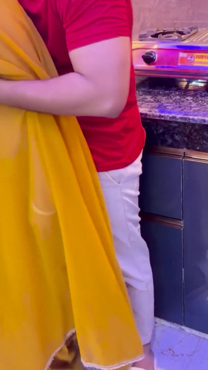Getting Naughty with wife in the Kitchen and fuck her in the standing position | Clip 1