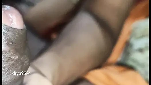 Mallu asian Desi Tamil girl eating dick