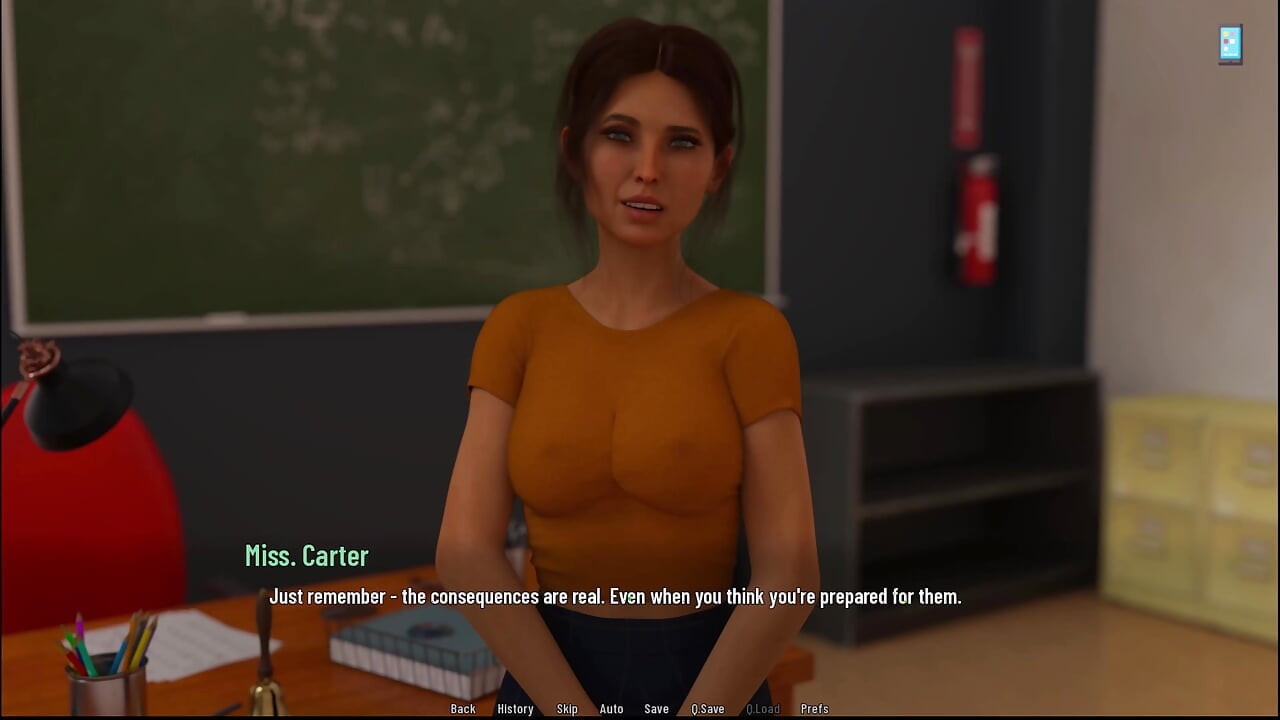 University Days 22 Mrs Nelson Is Deep Trouble - Rose Love My Cock Deep in Her