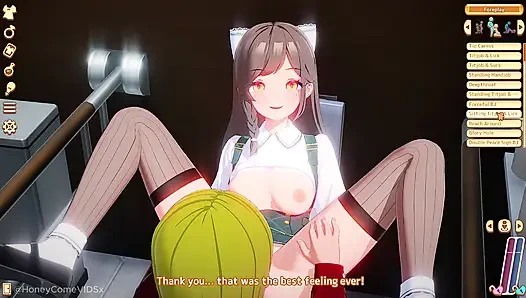 HoneyCome - Hedonistic Ashihara - Full sex in the toilet- Uncensored