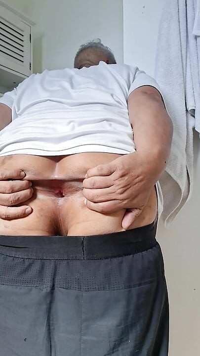 Huge hole gaped so wide open