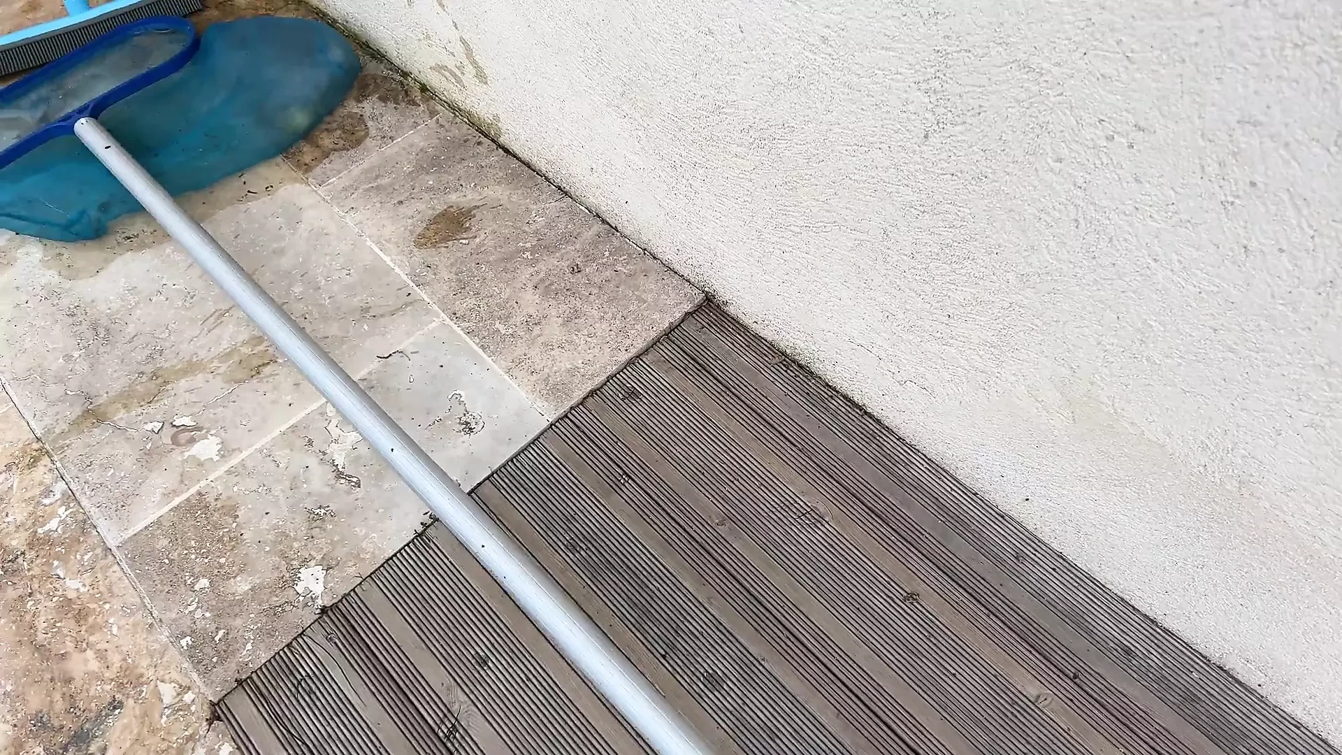 stepmother fucks stepson near the pool