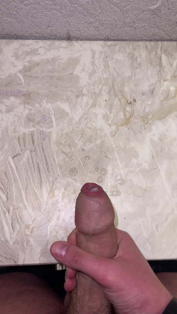 Jerking Big Dick and cumming