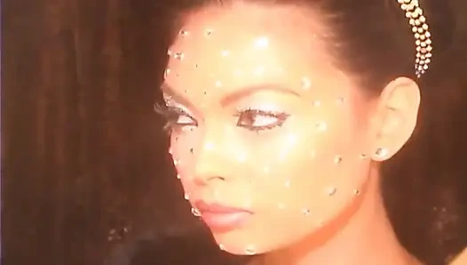 Fotoshooting Diamond Face Bike Schwarze Unterwäsche Mit Tera Patrick