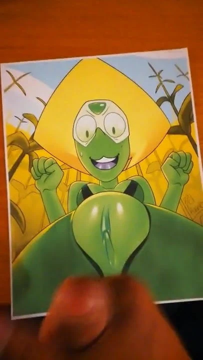 Steven Universe Peridot Cum Tribute
