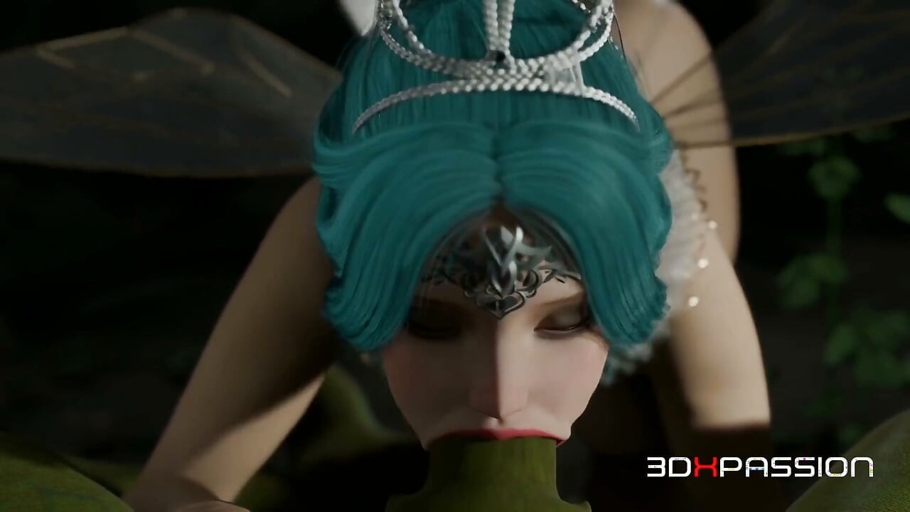 Fairy & Orc Secret Forest Nights - Blowjob, Anal & Huge Cumshots
