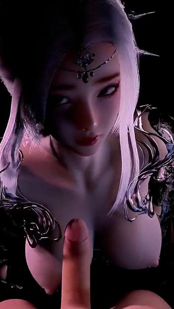 3D Huge Boobs Asian Cosplay Slut Naked Her Big Ass and Got Fucked