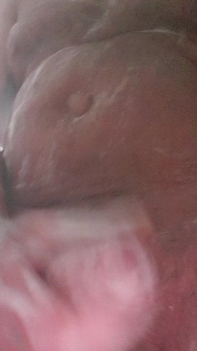 Me wanking in the shower