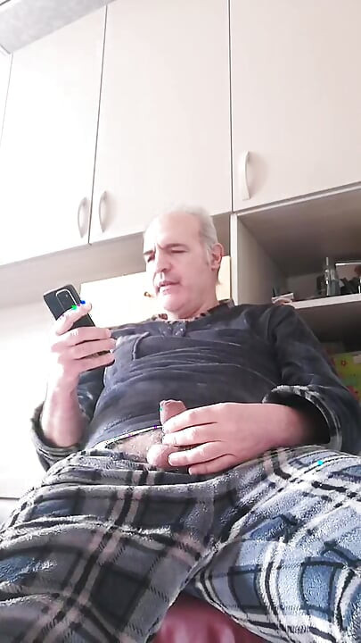 A Long Sunday Jerking My Cock and Pissing in the Empty Plastic Bottle