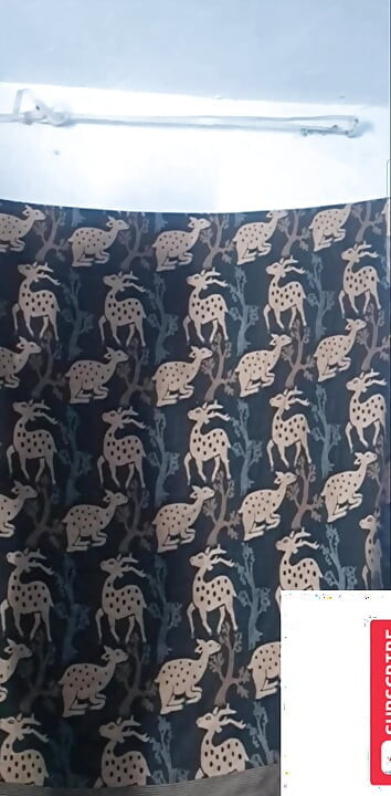 Village aunty video call with white inner