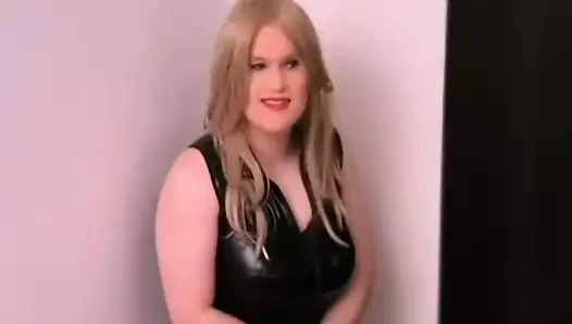2010 Black latex dress
