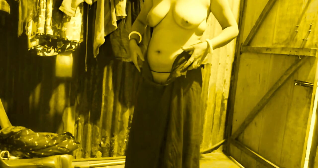 Horny bhabi hard fuck with her tight pussy after bath.