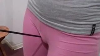 Cameltoe en mic