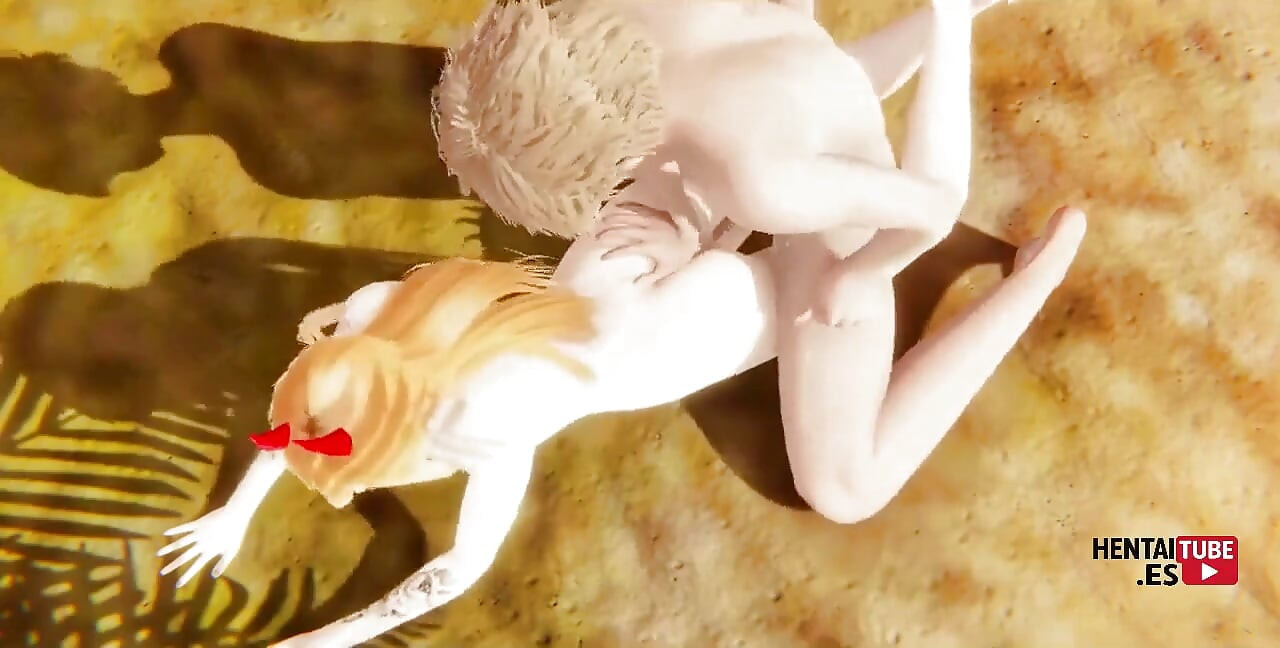 Piła łańcuchowa Man Hentai - Power Fucked in the Beach - Asian Japanese Manga Anime Porn