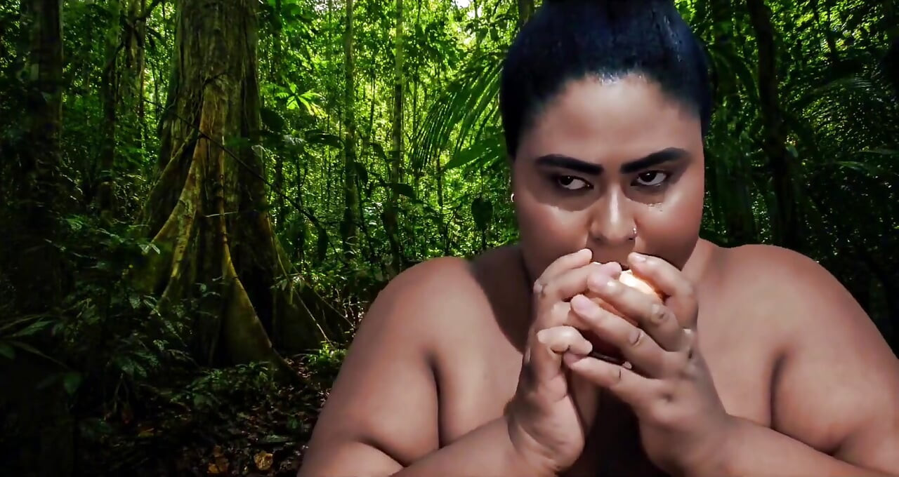The Temptation of Paradise - Adam and Eve Found It Delicious After Eating the Fruit.