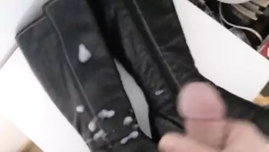 corrida sobre botas