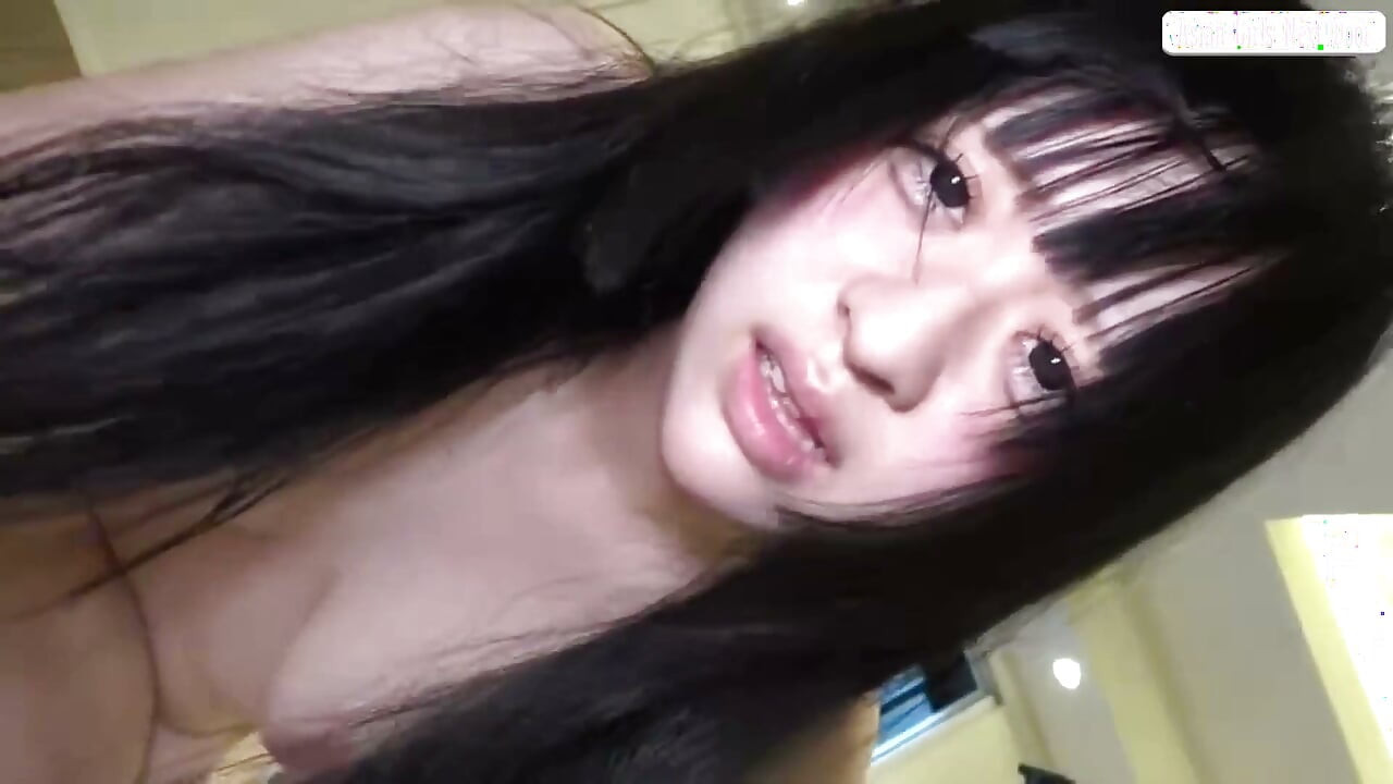 Mischievous Black-haired Cafe Girl Reveals Her Playful Secret Side in an Unforgettable Private Encounter