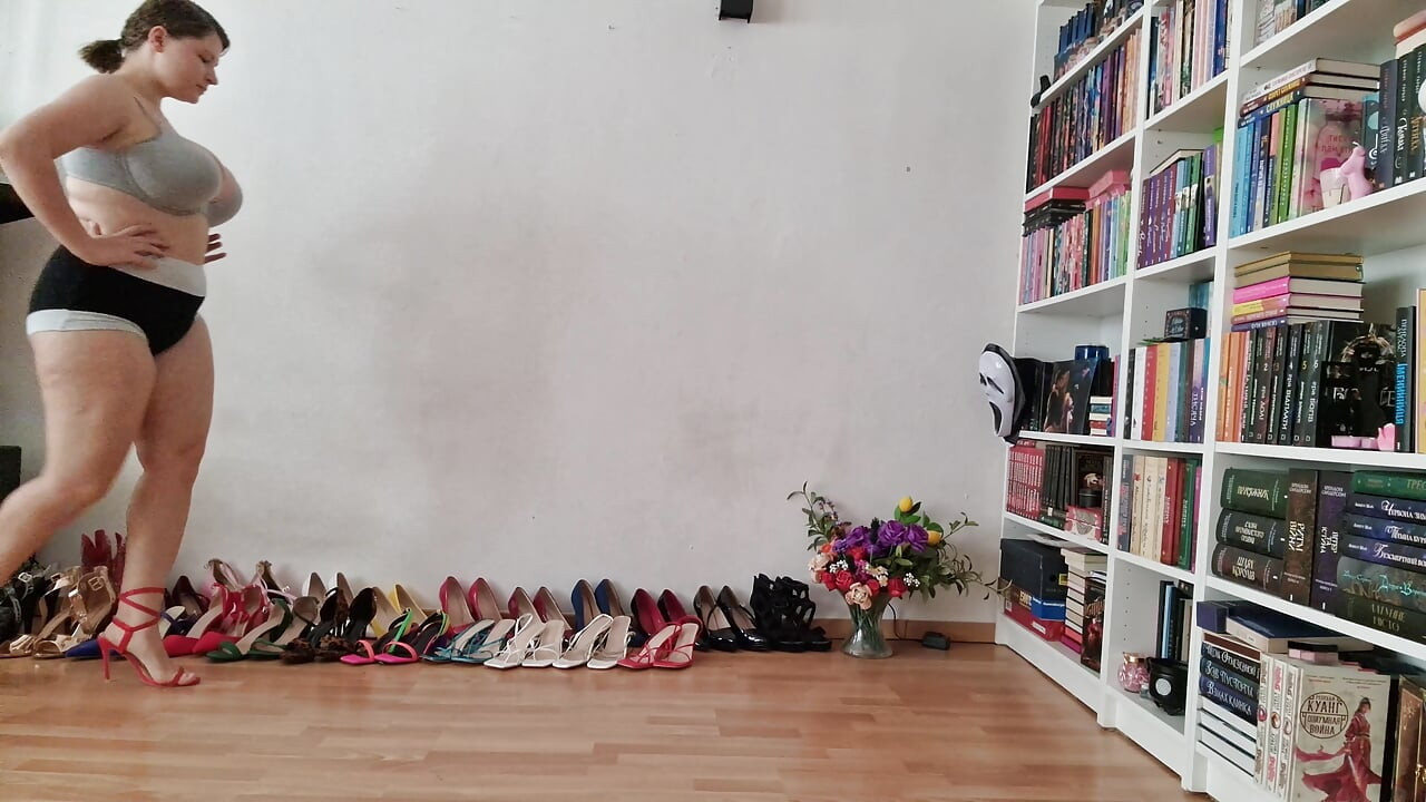 My Big High Heels Collection Try on - Part 1