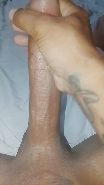Big cock masturbating soft and slow