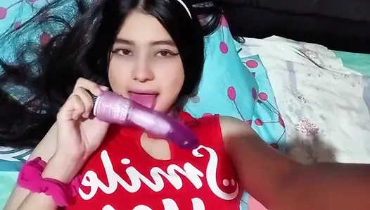 Porno aktrisi Kolombiyalı bir hayranıyla görüntülü görüşme yapıyor