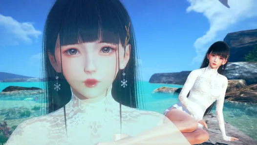 Ai Shoujo, la beauté japonaise aria dans un sexe animé en 3D réaliste - non censuré