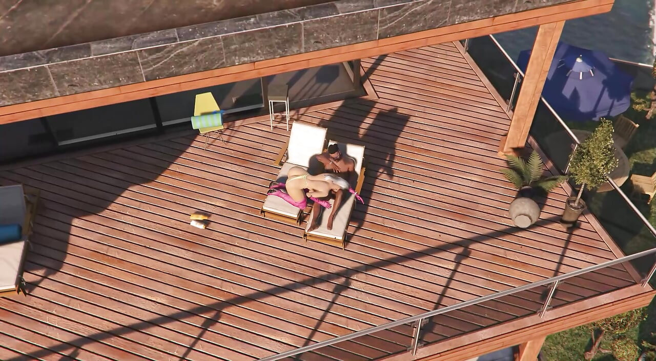GTA V Franklin Clinton x Premium Pink Boots Lady (3D Animation) (FULL)