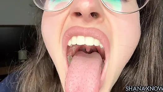 Фетиш говорит перед тем, как поглотить тебя, Uvula, фетиш в рот