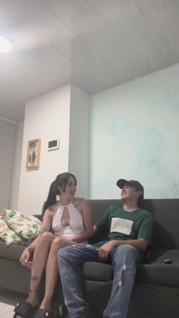 Key moment from "Guy looking for a slut to be fucked with a condom"