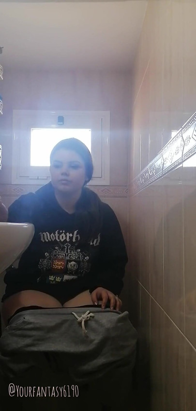 Watcher on Toilet
