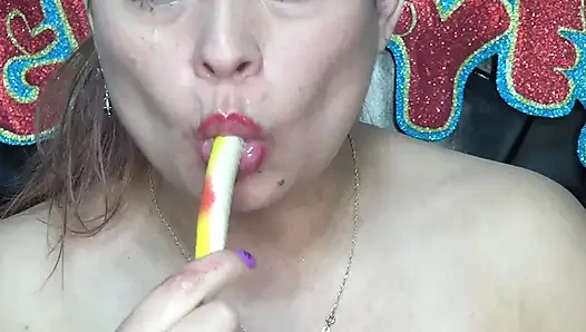 I Deepest Throat a Super Long Rubber Snake!!