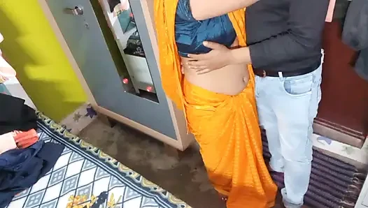 Sarı sari içinde çok güzel yenge