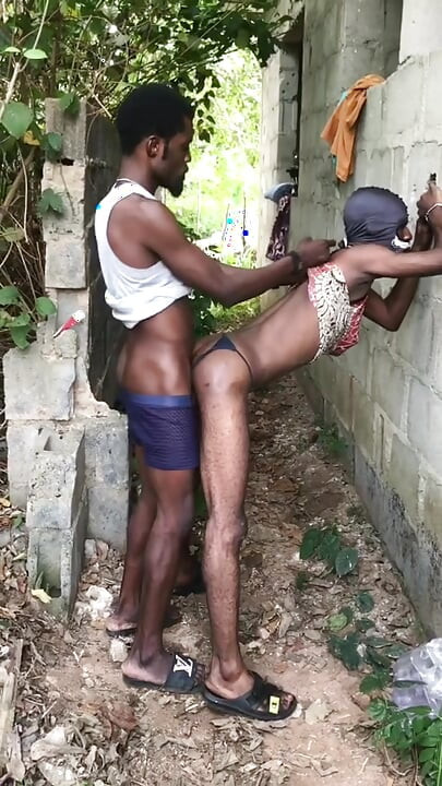New Year Day Risky OutDoor sex