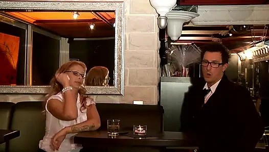 Blonde German Sex Stars Wild DP Fuck Fest