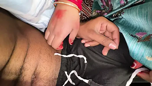 Marriage anniversary sex with hot bhabhi
