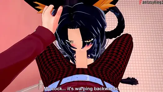 I almost fucked Teacher Rossweisse but ended up residing a bj from Kuroka - DXD NTR Madness