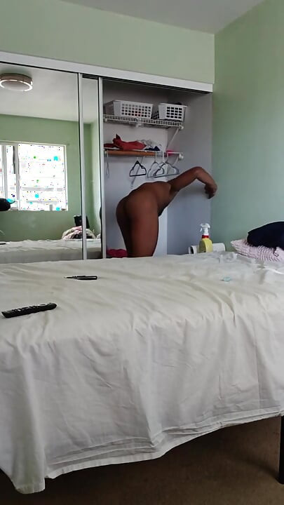 Doing Laundry Naked!