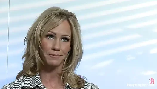 Anal Interview with Hot MILF Simone Sonay