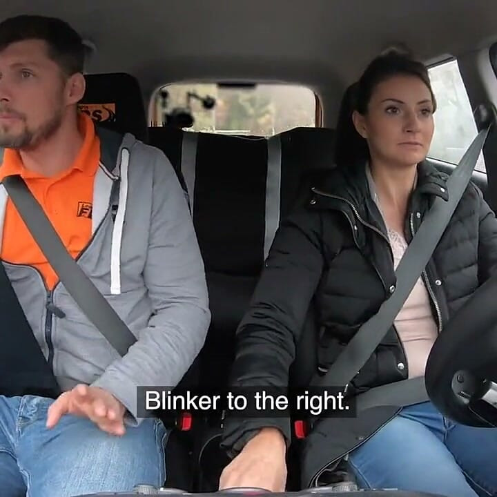 Fake Driving School - Suck a Cock Live Tictok Challenge