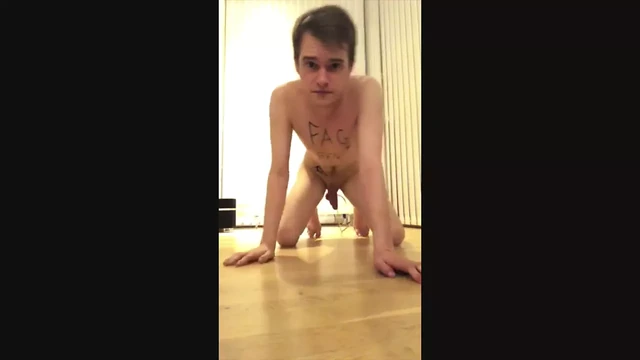 Faggot Ben selfCBT exposure