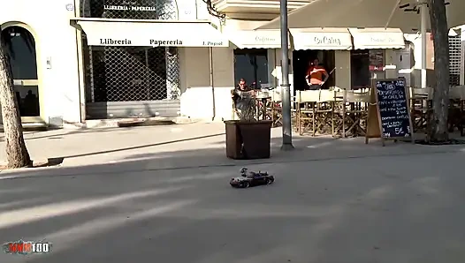 Eva barcelona: si cewek latina eva barcelona dientot di pantai