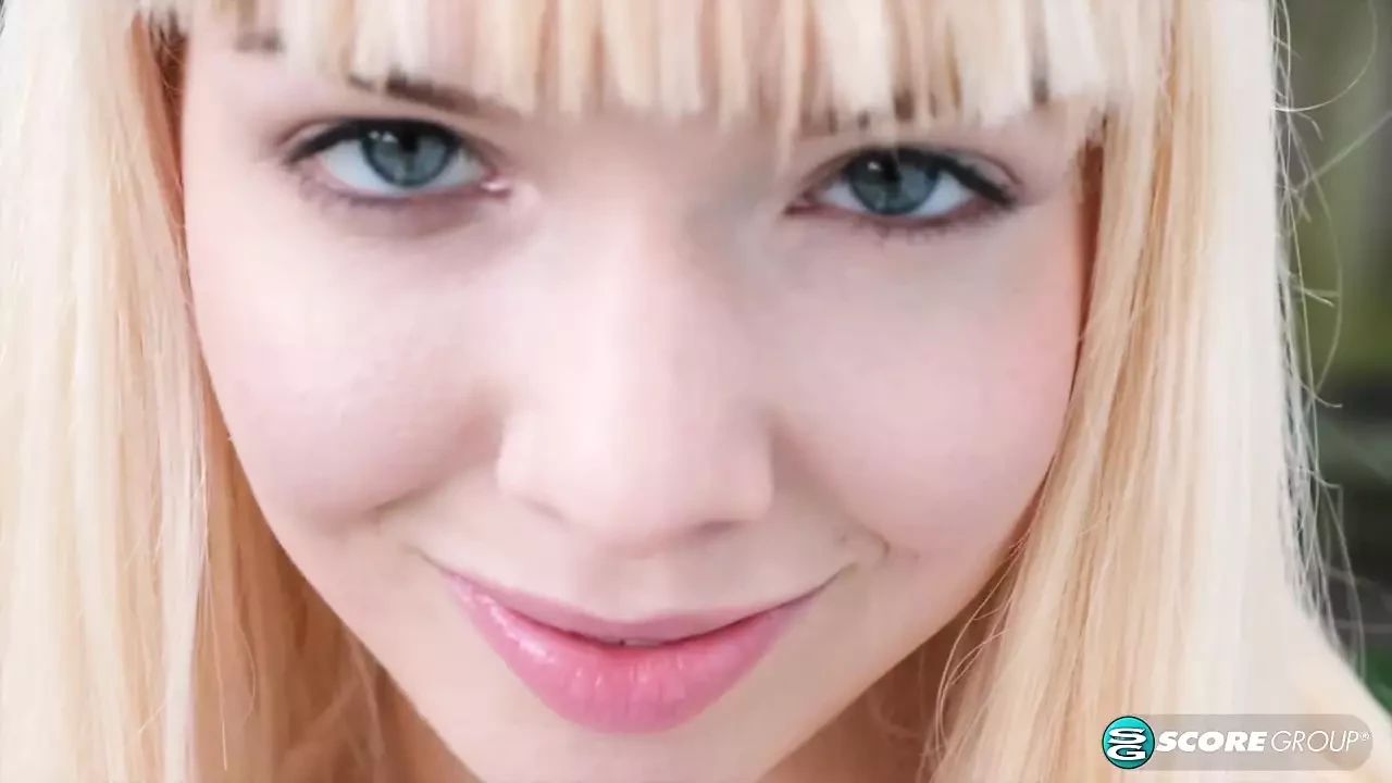 Yoga chick Sveera stretches outside and then loses her yoga