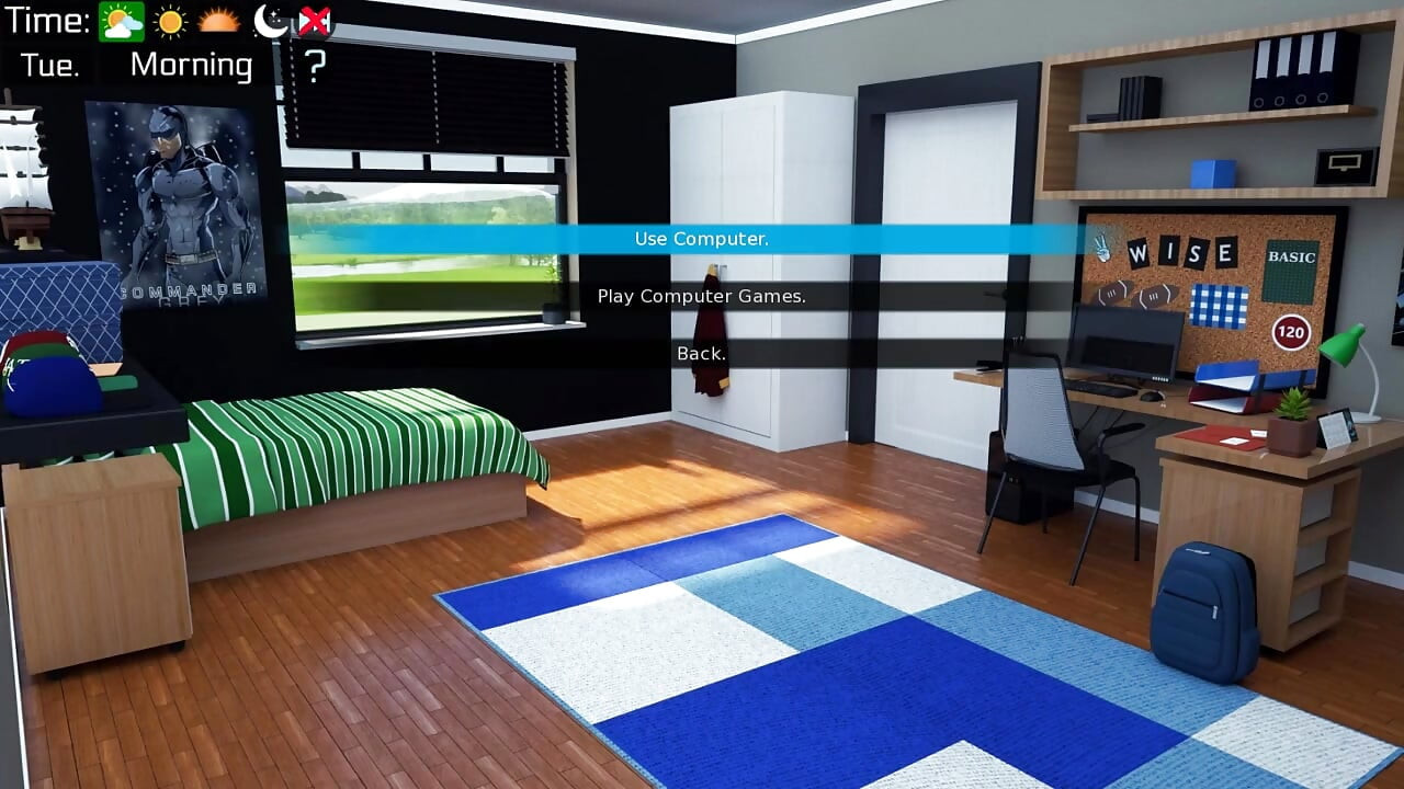 Milfy City v0.6e - parte 63 disfrutando del coño del maestro, por Loveskysan69