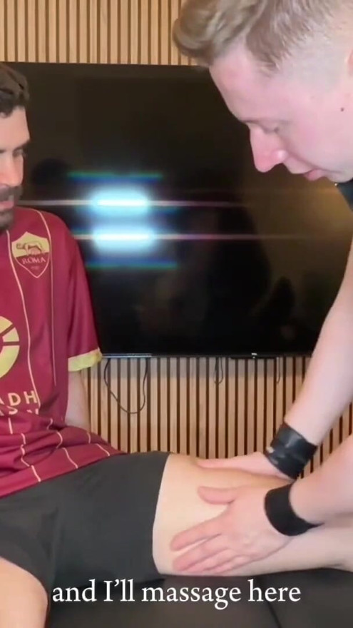 Sport massage - Cute soccer player got his ass destroyed when he met new masseur | Clip 1